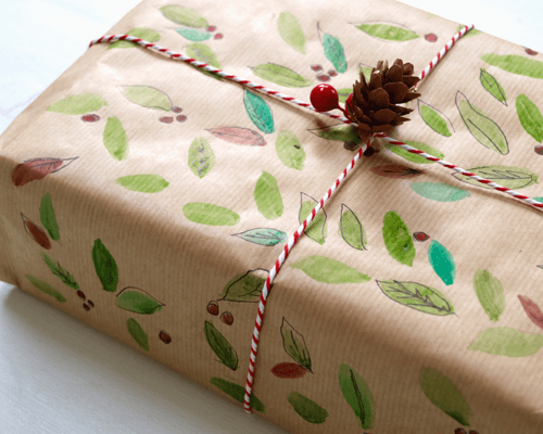 Gift Wrapping Ideas Using Brown Papers