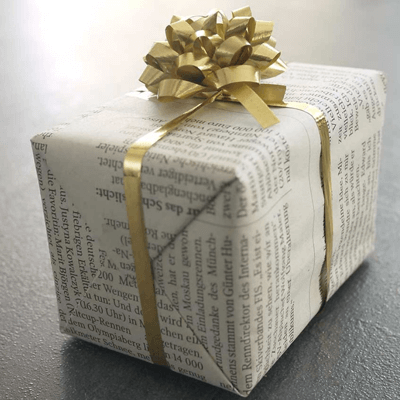 Gift Wrapping Ideas Using New Papers - Feel Happy Hours