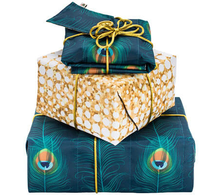 More Gift Wrapping Ideas - Feel Happy Hours